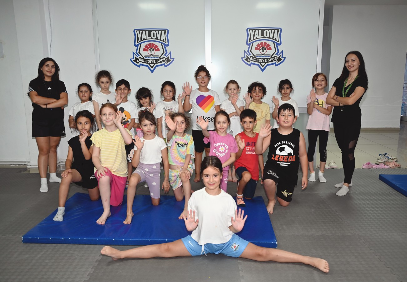 YALOVA BELEDİYESİ SPOR KULÜBÜ CİMNASTİK KURSLARI YOĞUN İLGİ GÖRÜYOR