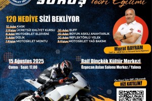 MOTOSİKLET SEVERLER BU EĞİTİM KAÇMAZ
