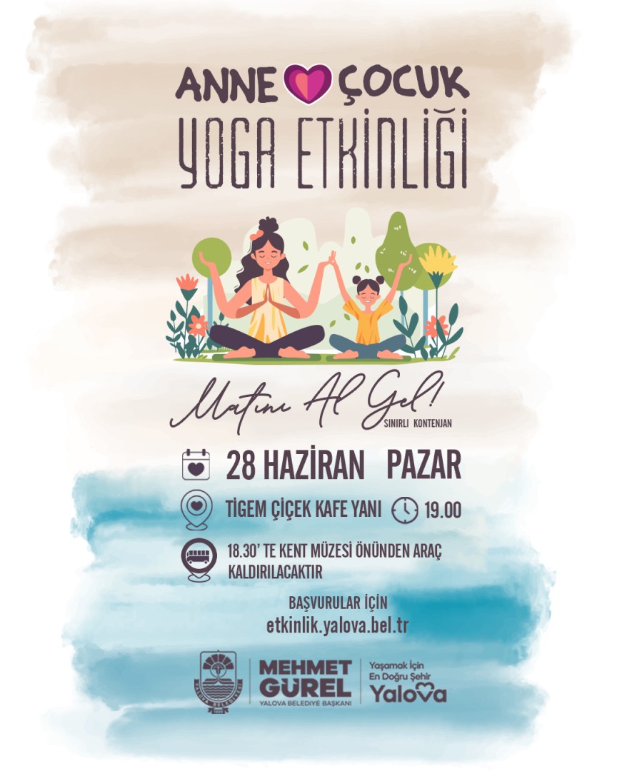 ANNE & ÇOCUK YOGA ETKİNLİĞİ