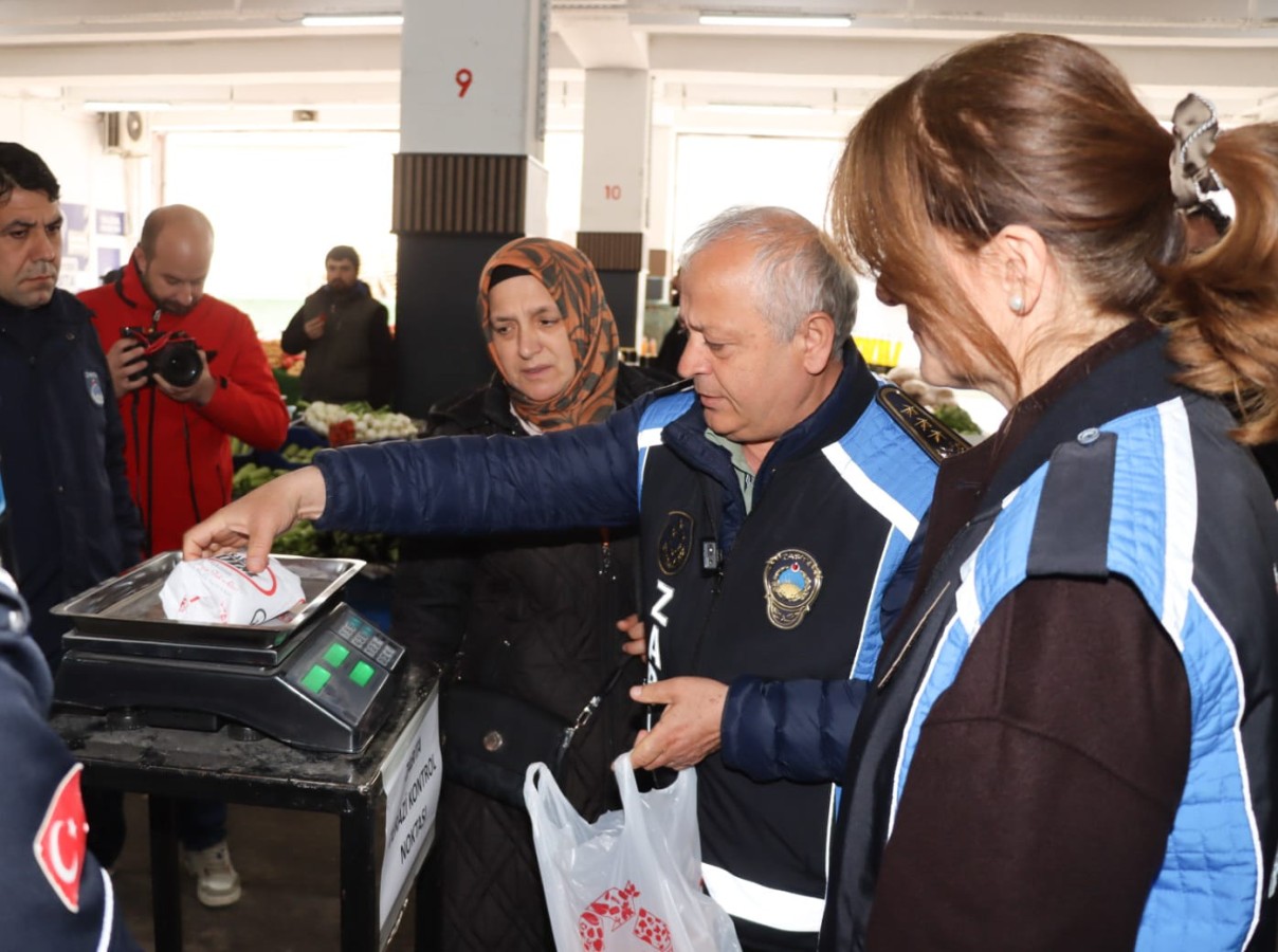 KAPALI PAZAR YERİNDE HASSAS DENETİM