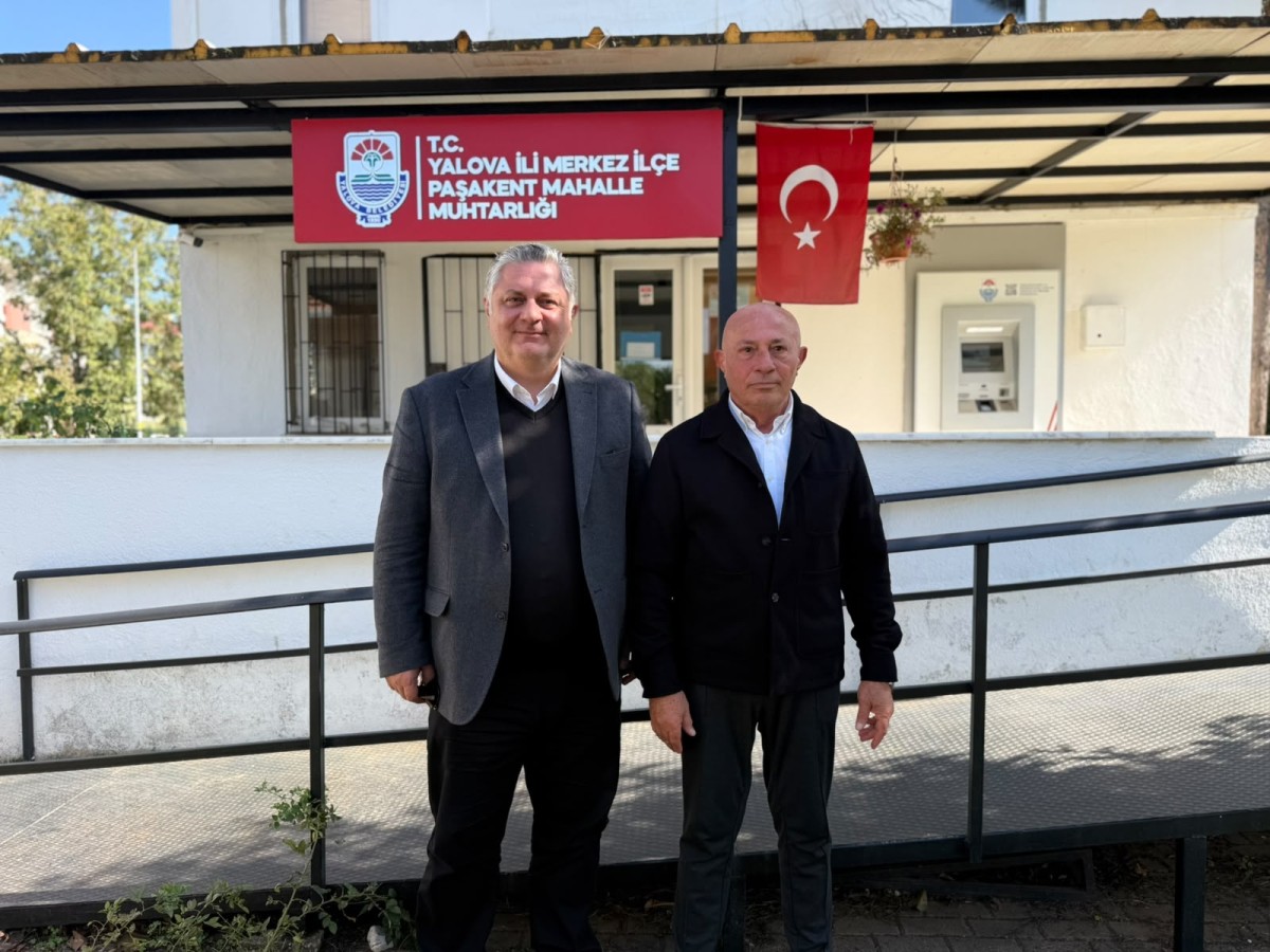 YALOVA BELEDİYE BAŞKANI GÜREL’DEN PAŞAKENT MAHALLESİ’NE ZİYARET