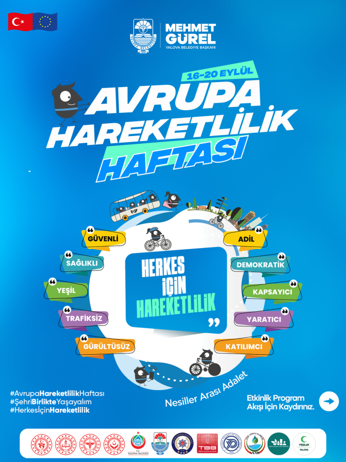 YALOVA'DA “AVRUPA HAREKETLİLİK HAFTASI” COŞKUSU