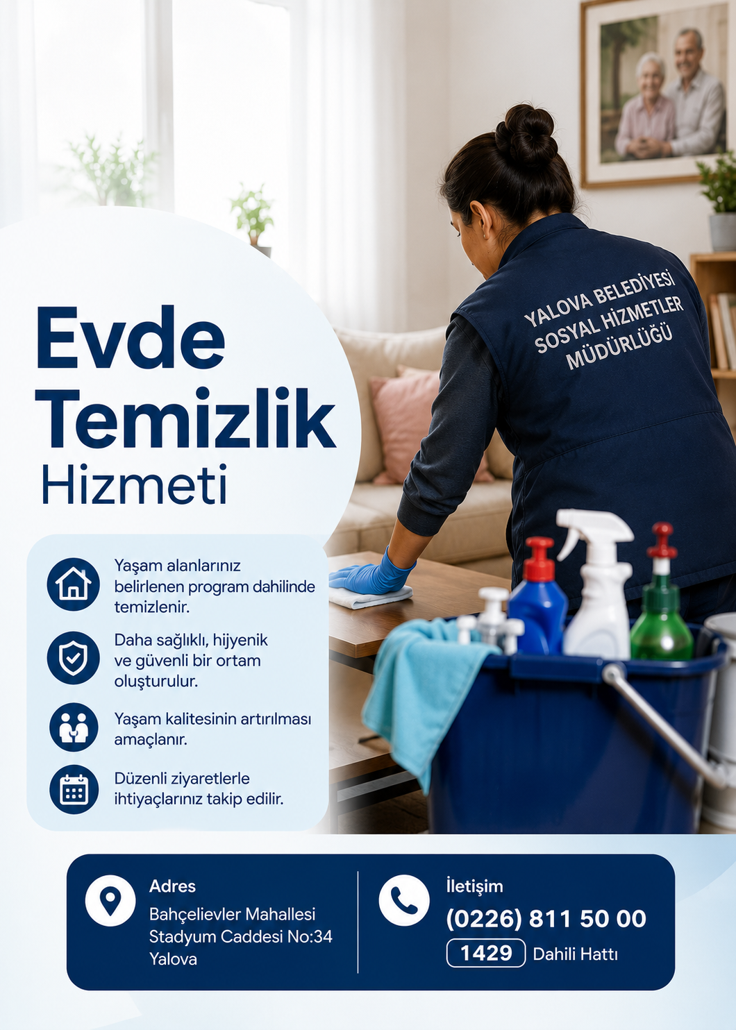 EVDE TEMİZLİK HİZMETİ